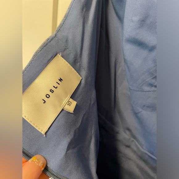 JOSLIN STUDIO Ava Halter Linen Midi Dress US6/UK10 $675 NEW! - Picture 9 of 10